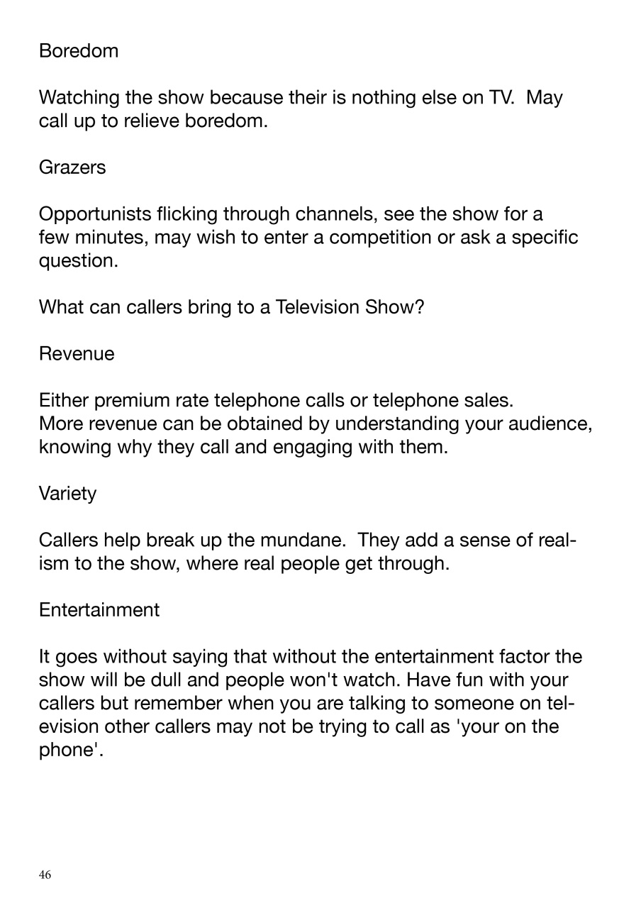 The Presenter Preview Pages