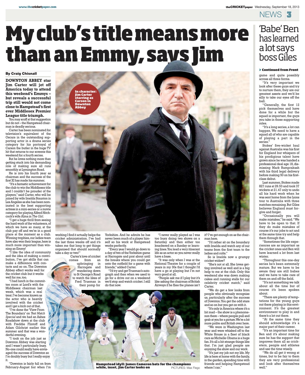 The Cricket Paper Preview Pages