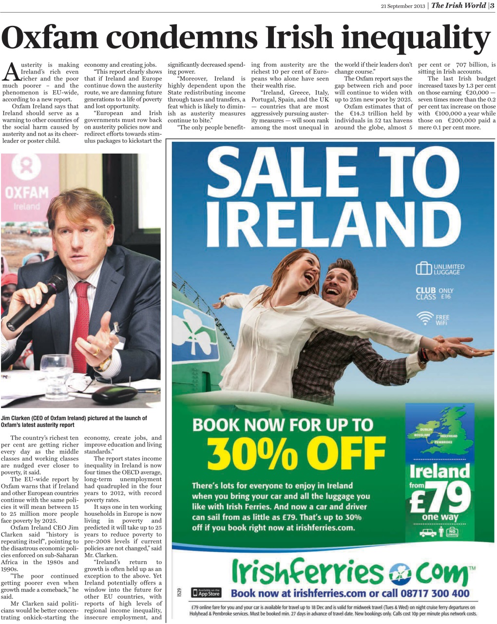 Irish World Preview Pages