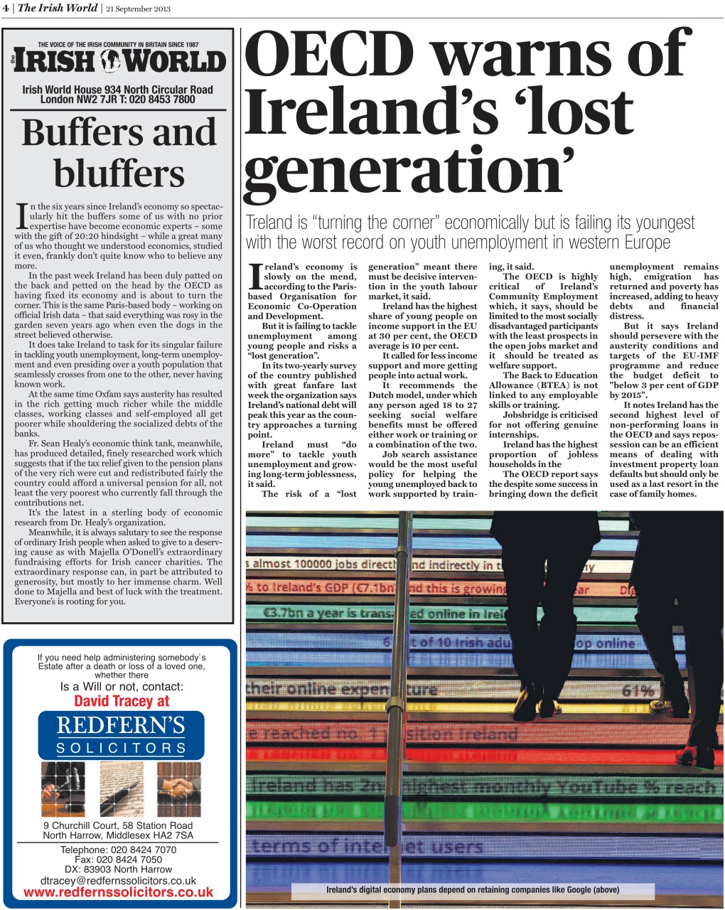 Irish World Preview Pages