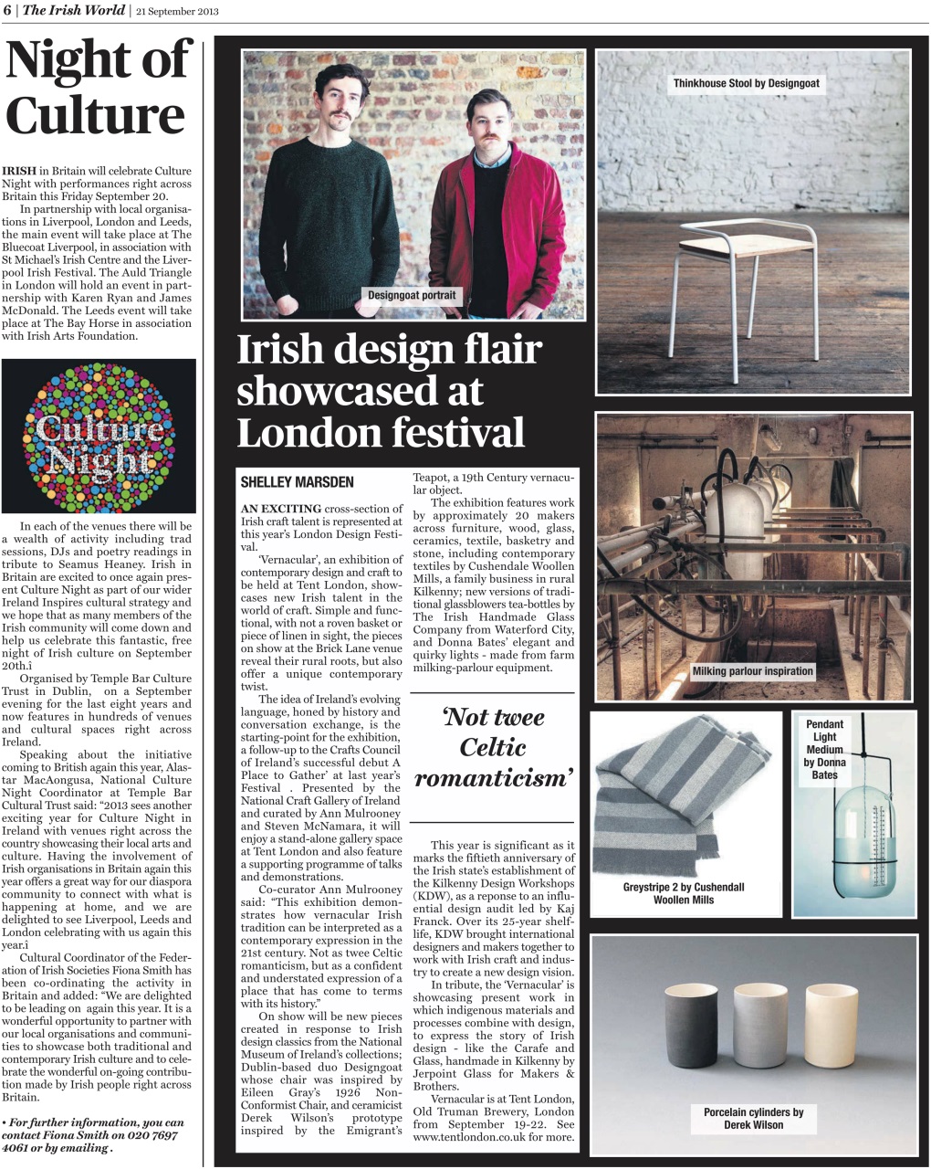 Irish World Preview Pages
