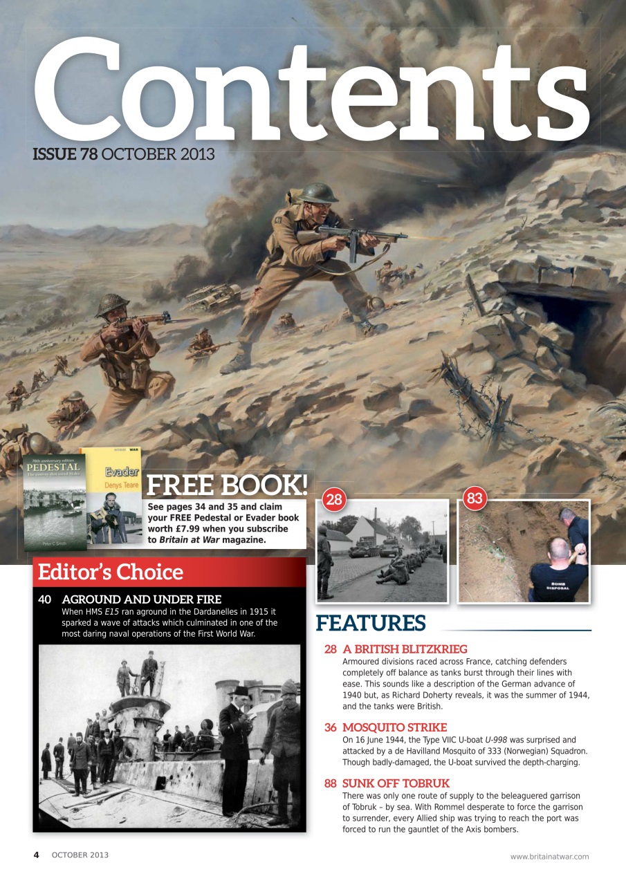 Britain at War Magazine Preview Pages