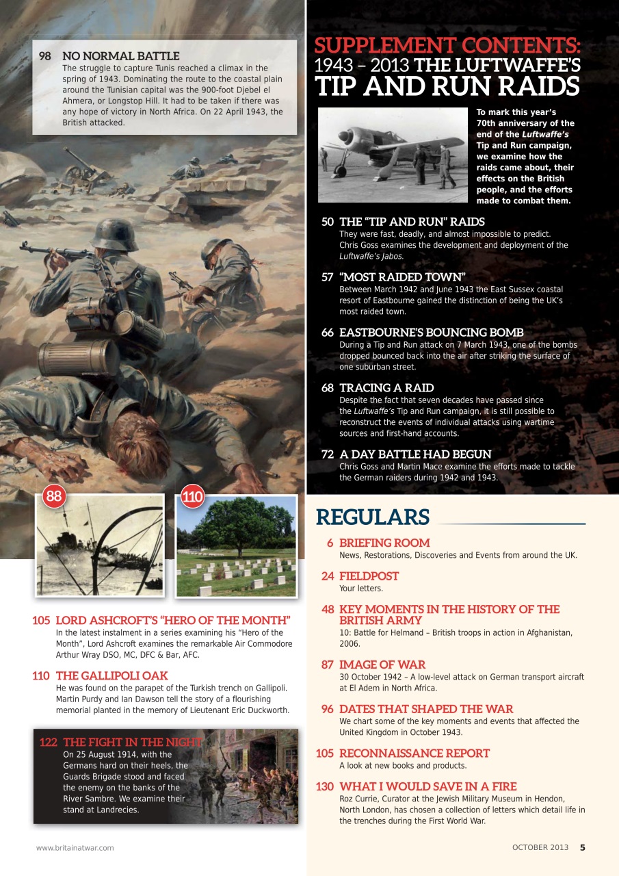 Britain at War Magazine Preview Pages