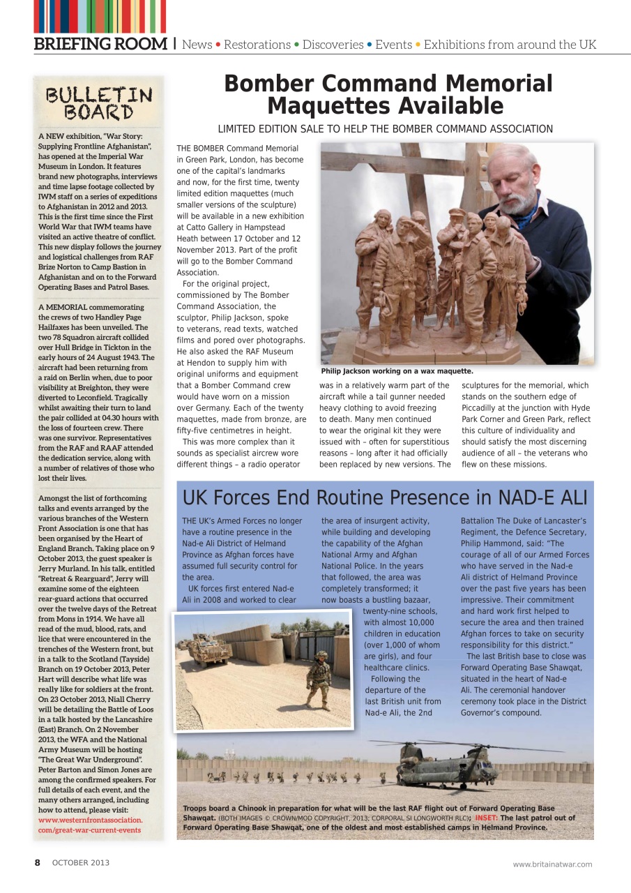 Britain at War Magazine Preview Pages