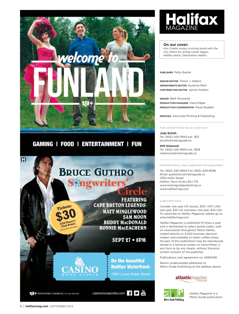 Halifax Magazine Preview Pages