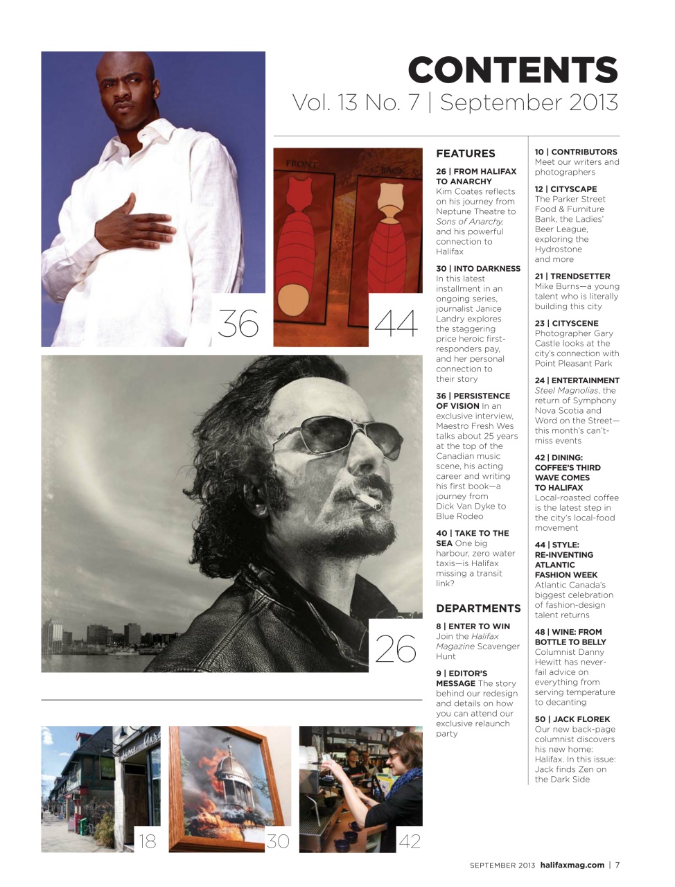 Halifax Magazine Preview Pages