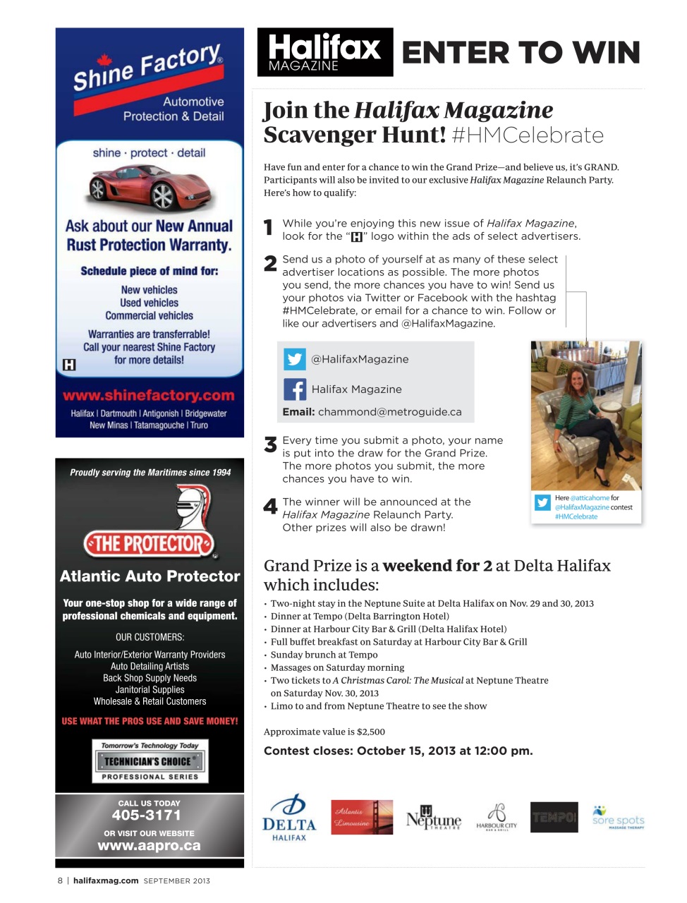 Halifax Magazine Preview Pages