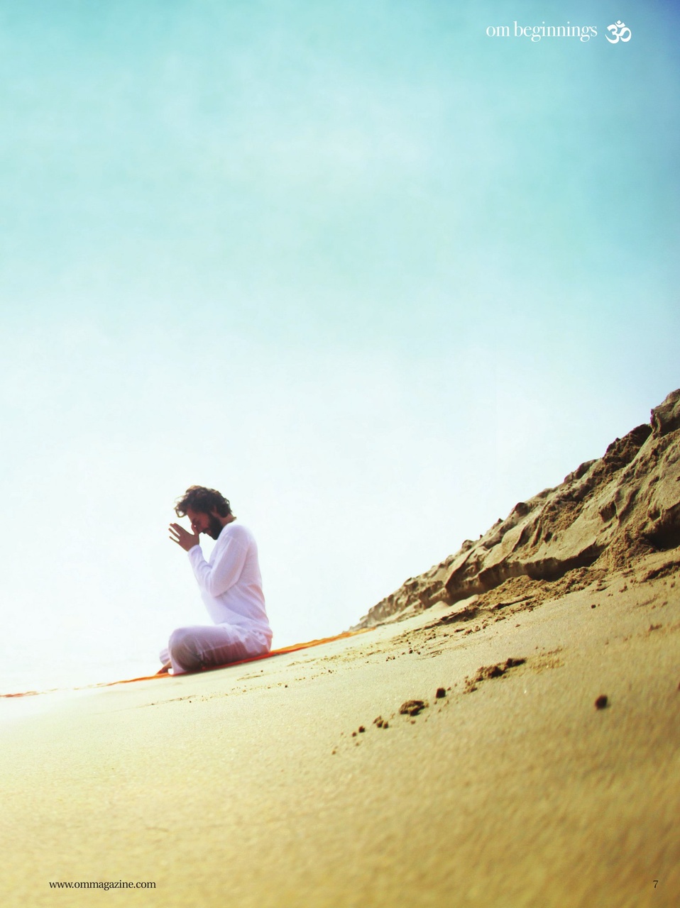 OM Yoga Magazine Preview Pages