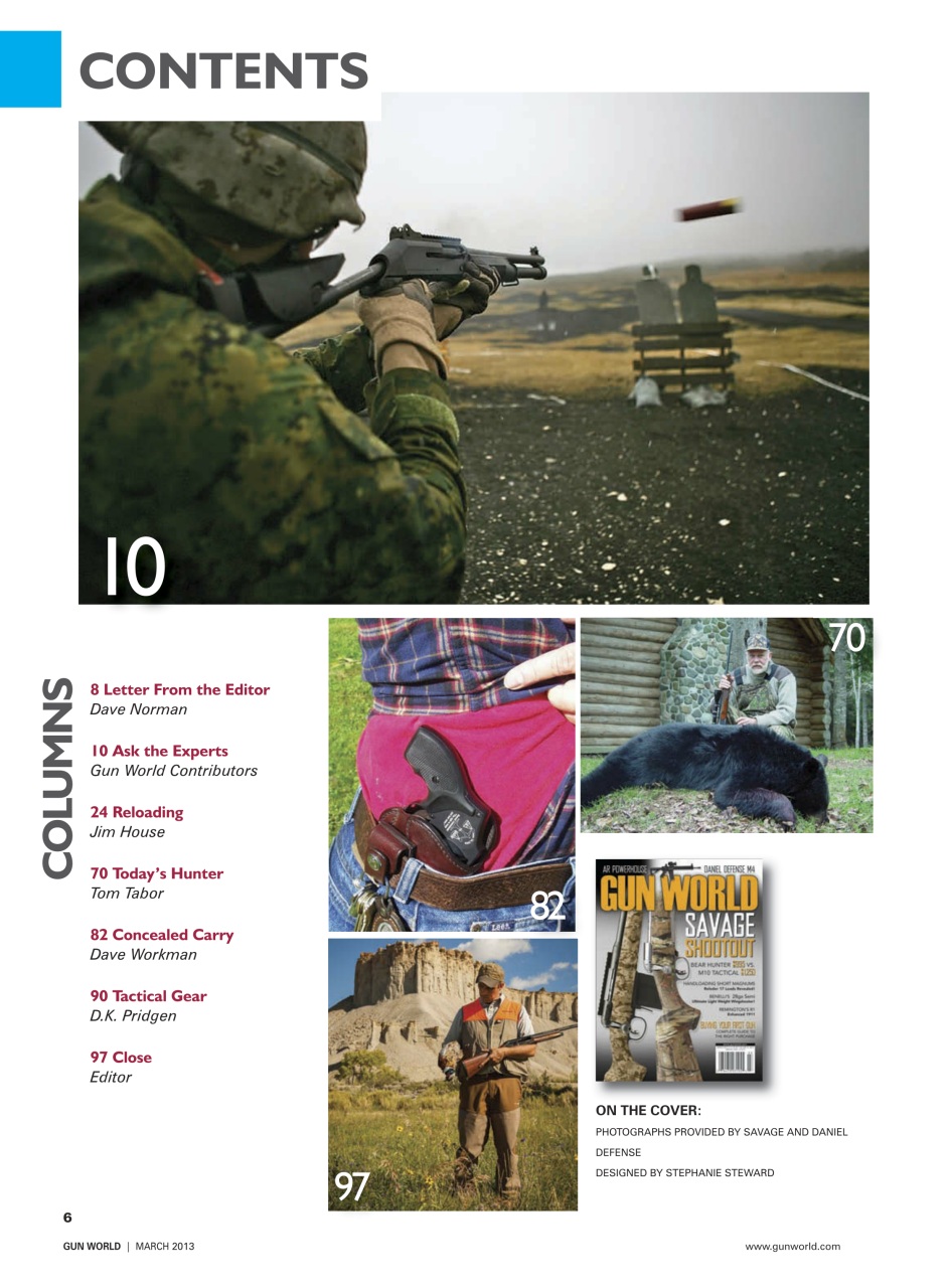 Gun World Preview Pages