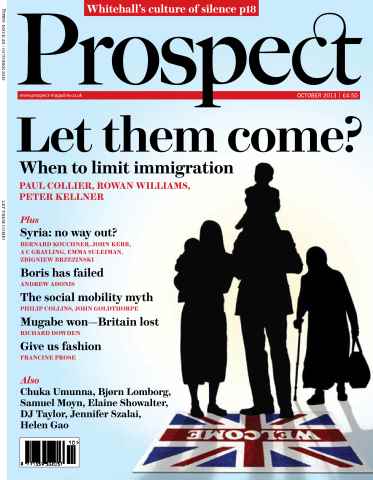 Prospect Magazine issue 211 - October 2013