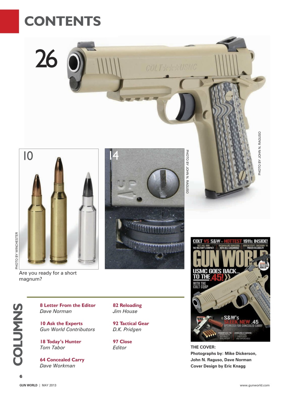 Gun World Preview Pages