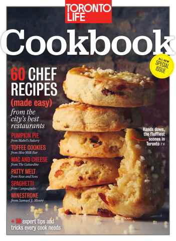 Toronto Life issue COOKBOOK 2013