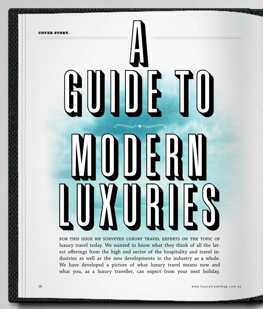 Luxury Travel Preview Pages
