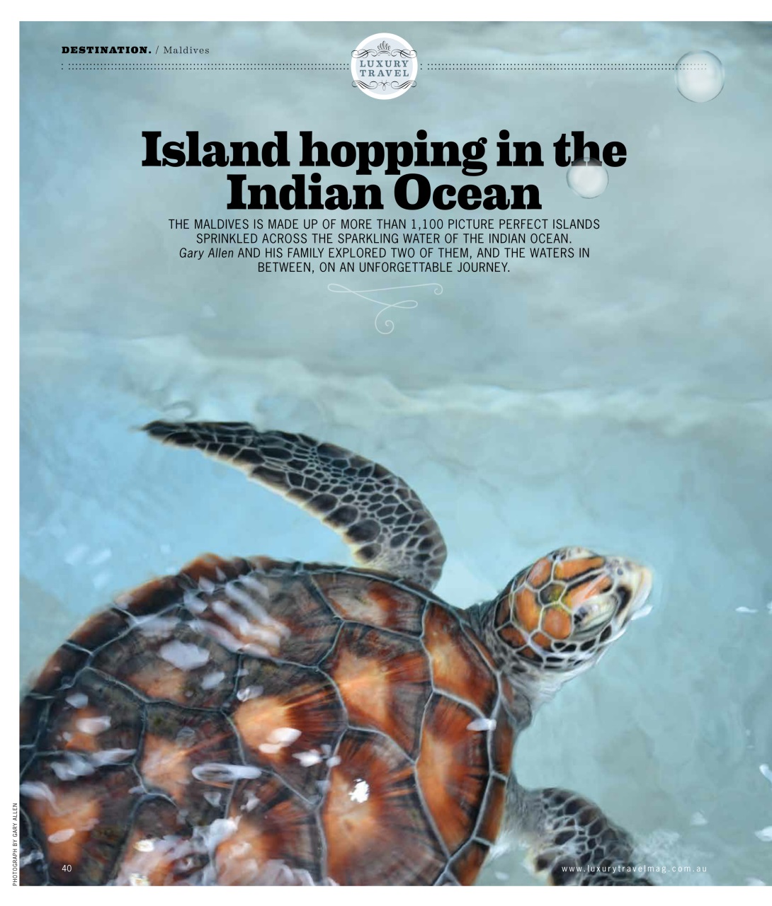 Luxury Travel Preview Pages