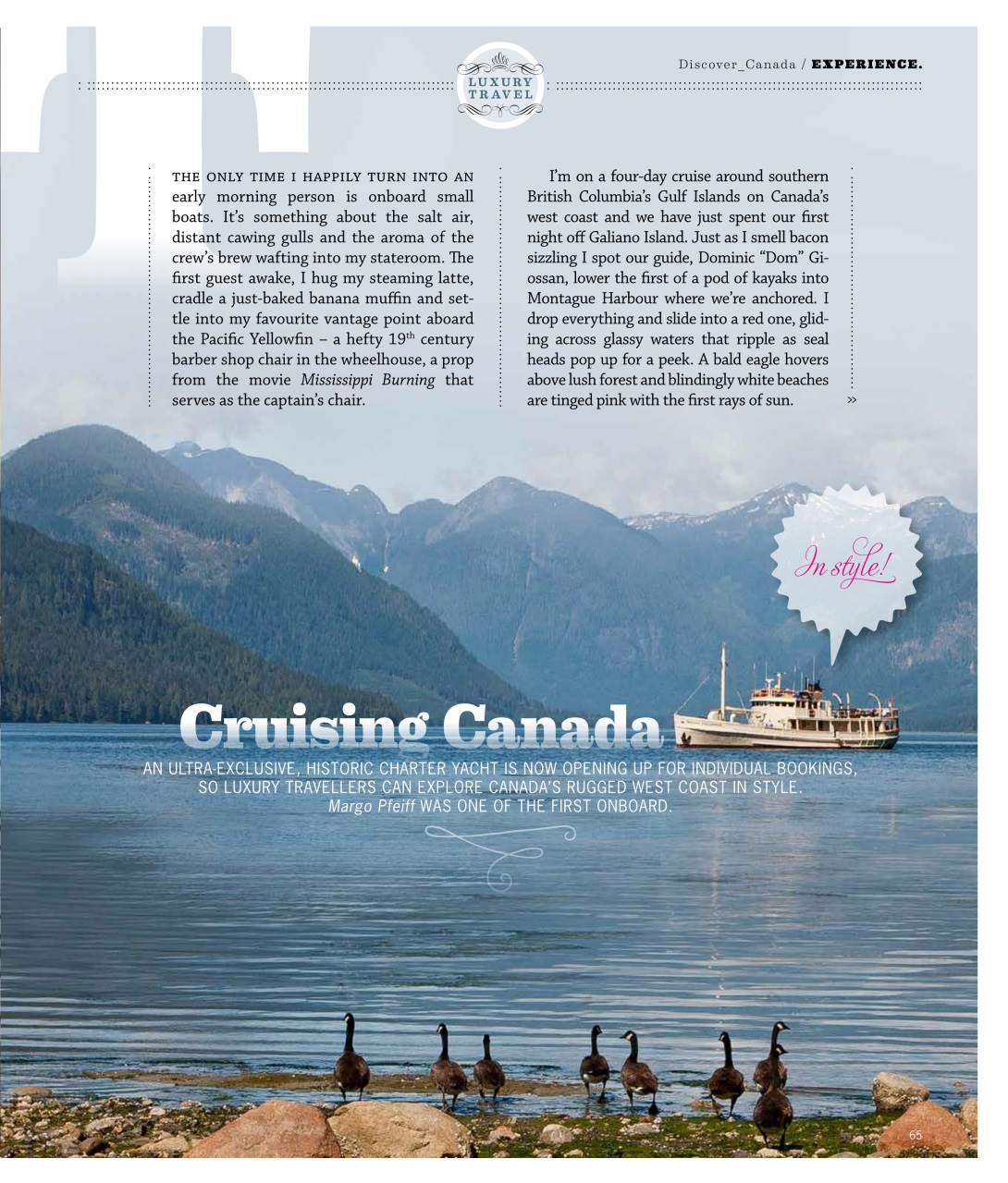 Luxury Travel Preview Pages