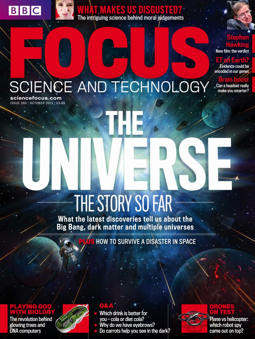 BBC Science Focus Magazine Preview Pages