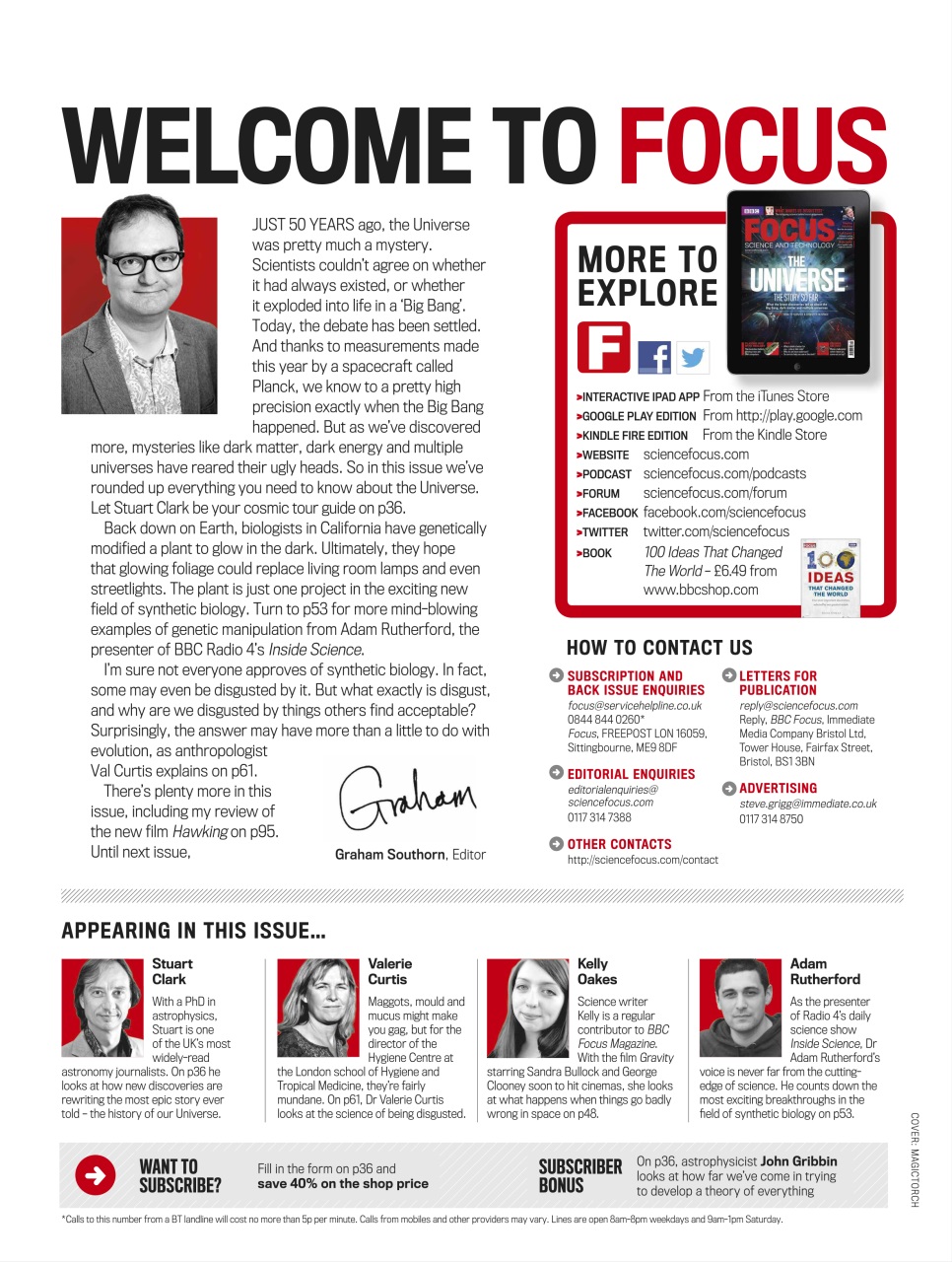 BBC Science Focus Magazine Preview Pages