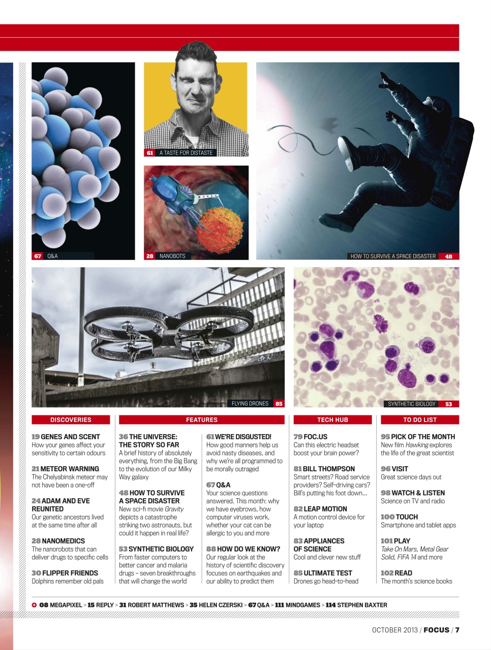 BBC Science Focus Magazine Preview Pages
