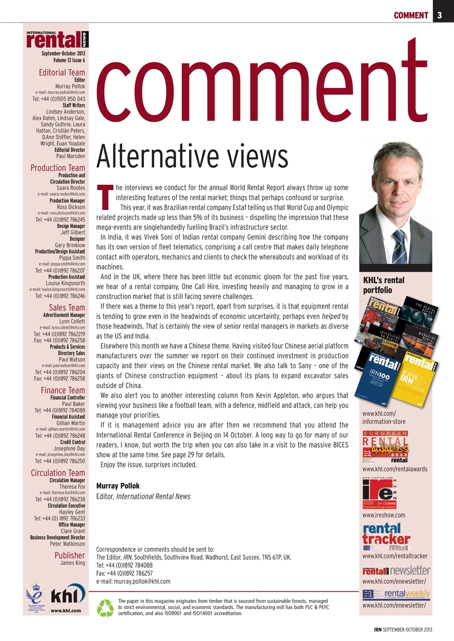 International Rental News Preview Pages