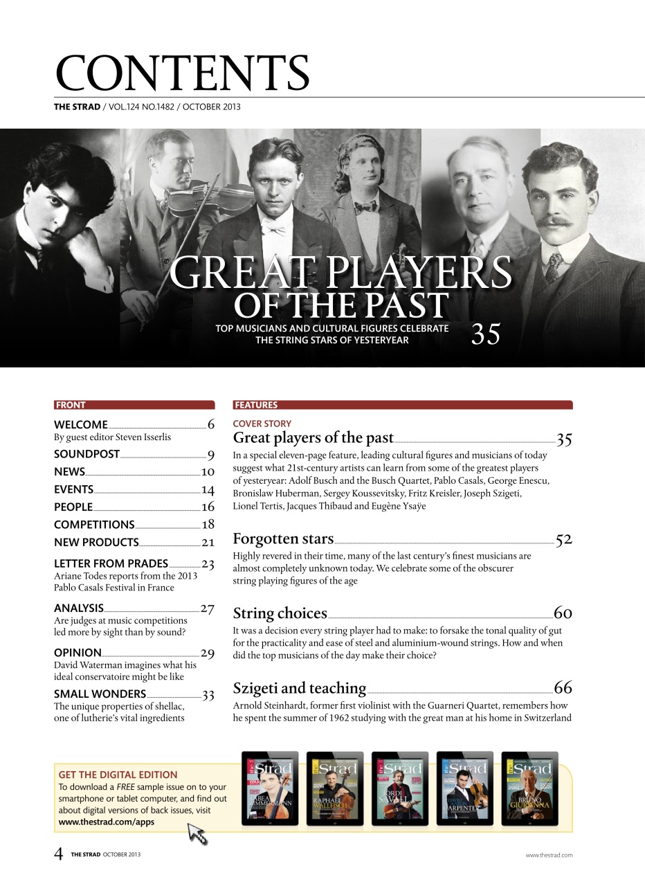 The Strad Preview Pages