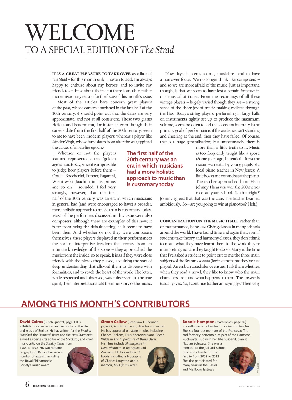 The Strad Preview Pages