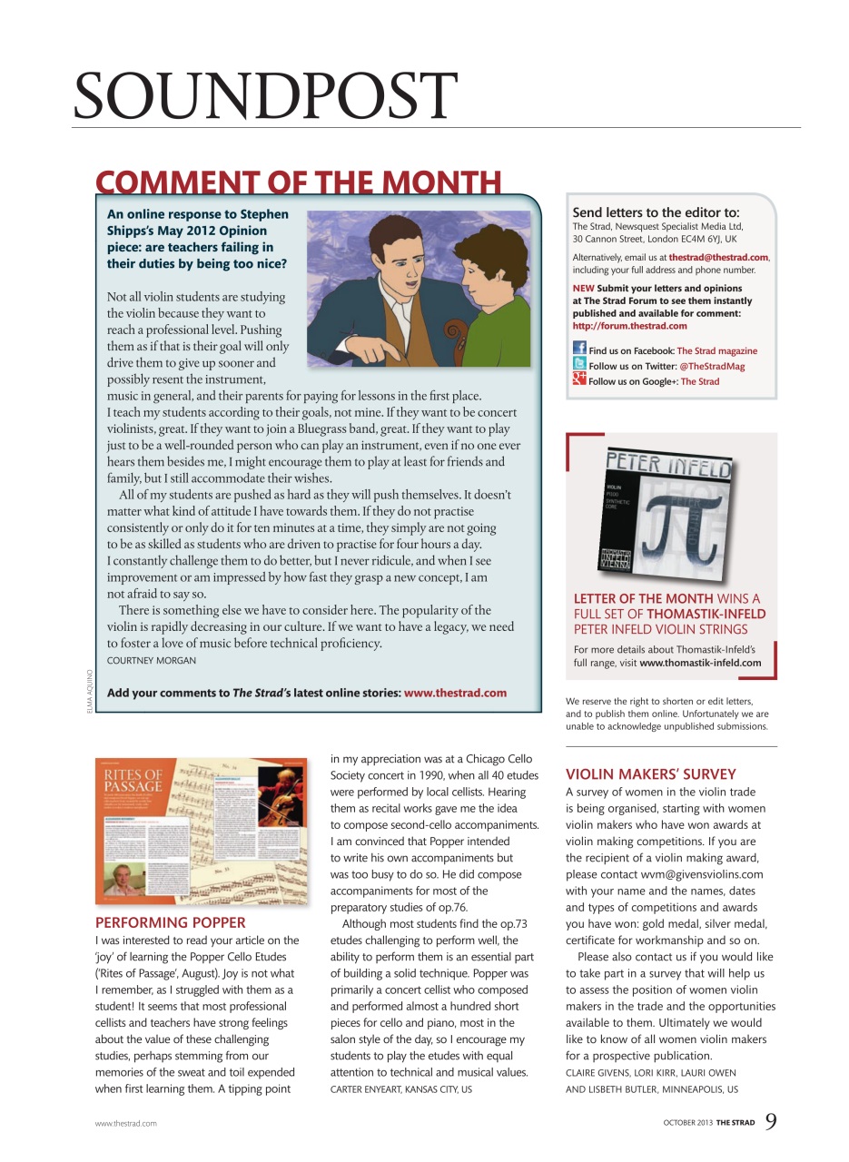 The Strad Preview Pages