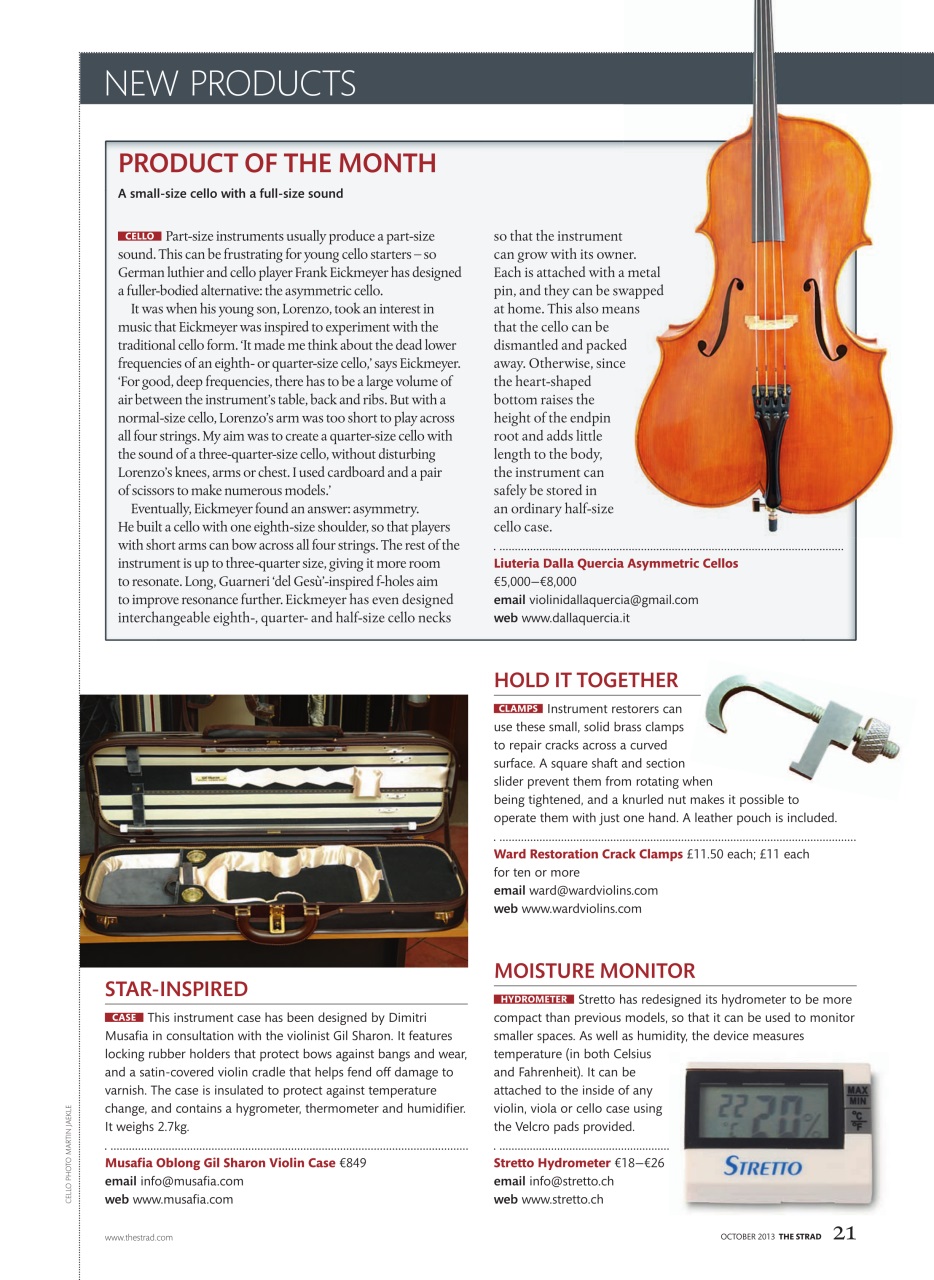 The Strad Preview Pages