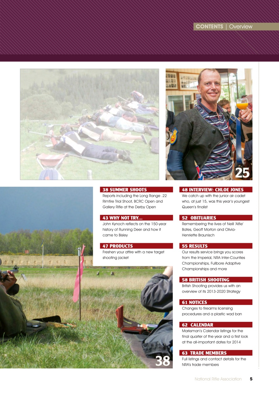 National Rifle Association Journal Preview Pages