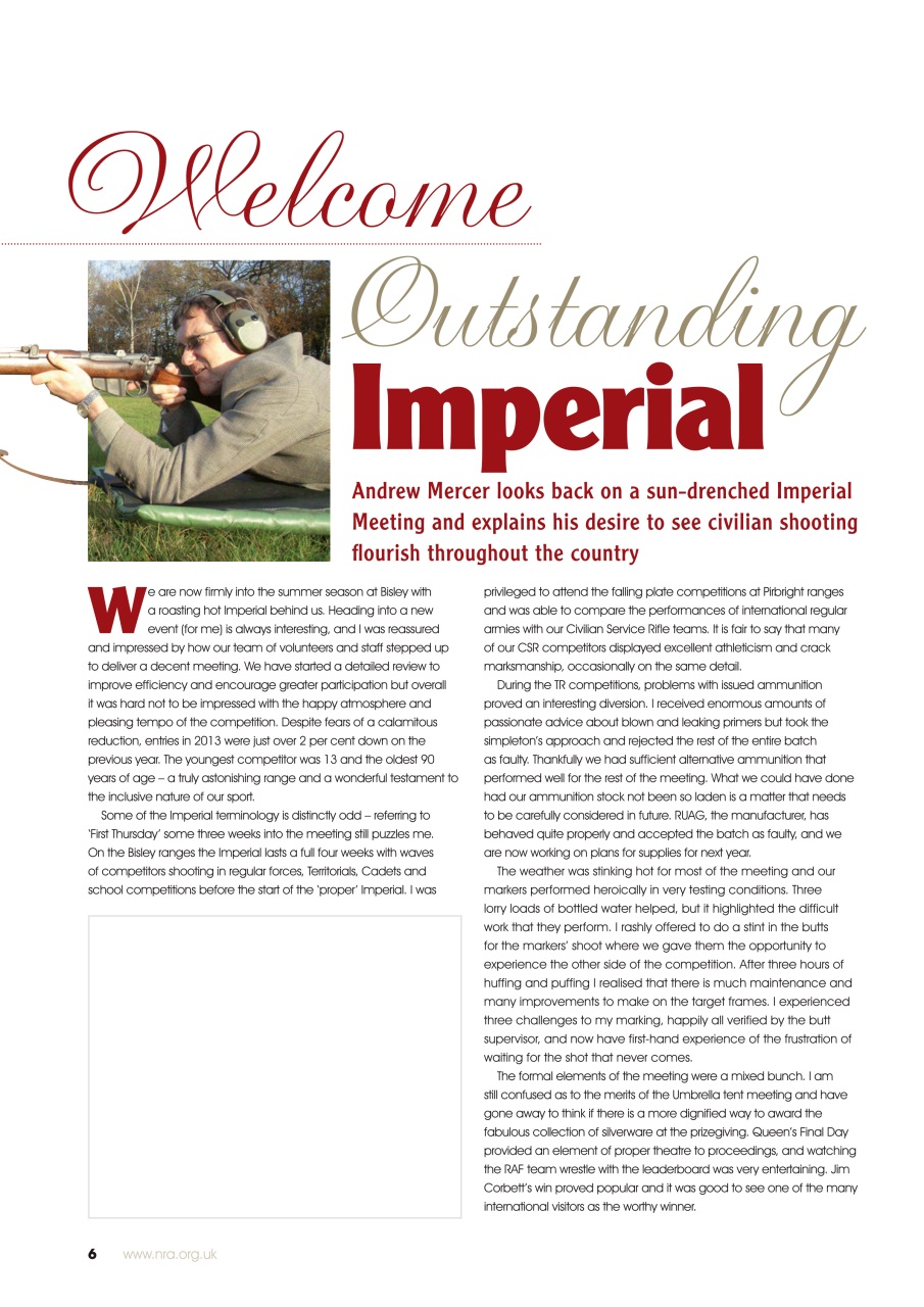 National Rifle Association Journal Preview Pages