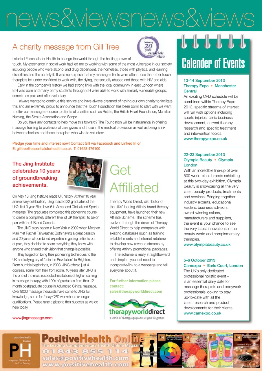 Massage World Preview Pages