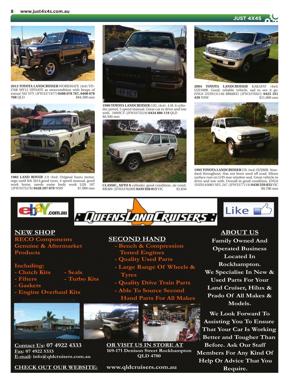 JUST 4X4S Preview Pages