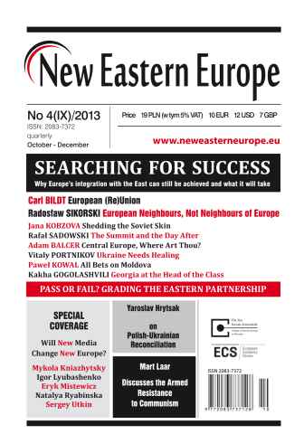 New Eastern Europe issue 4(IX)-2013