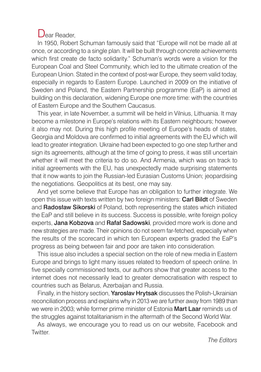 New Eastern Europe Preview Pages