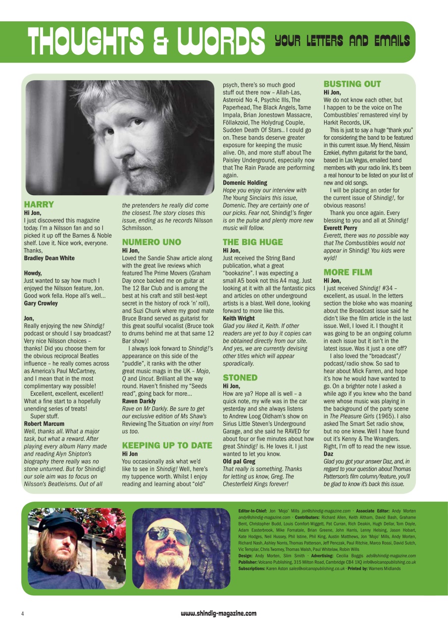 Shindig! Preview Pages