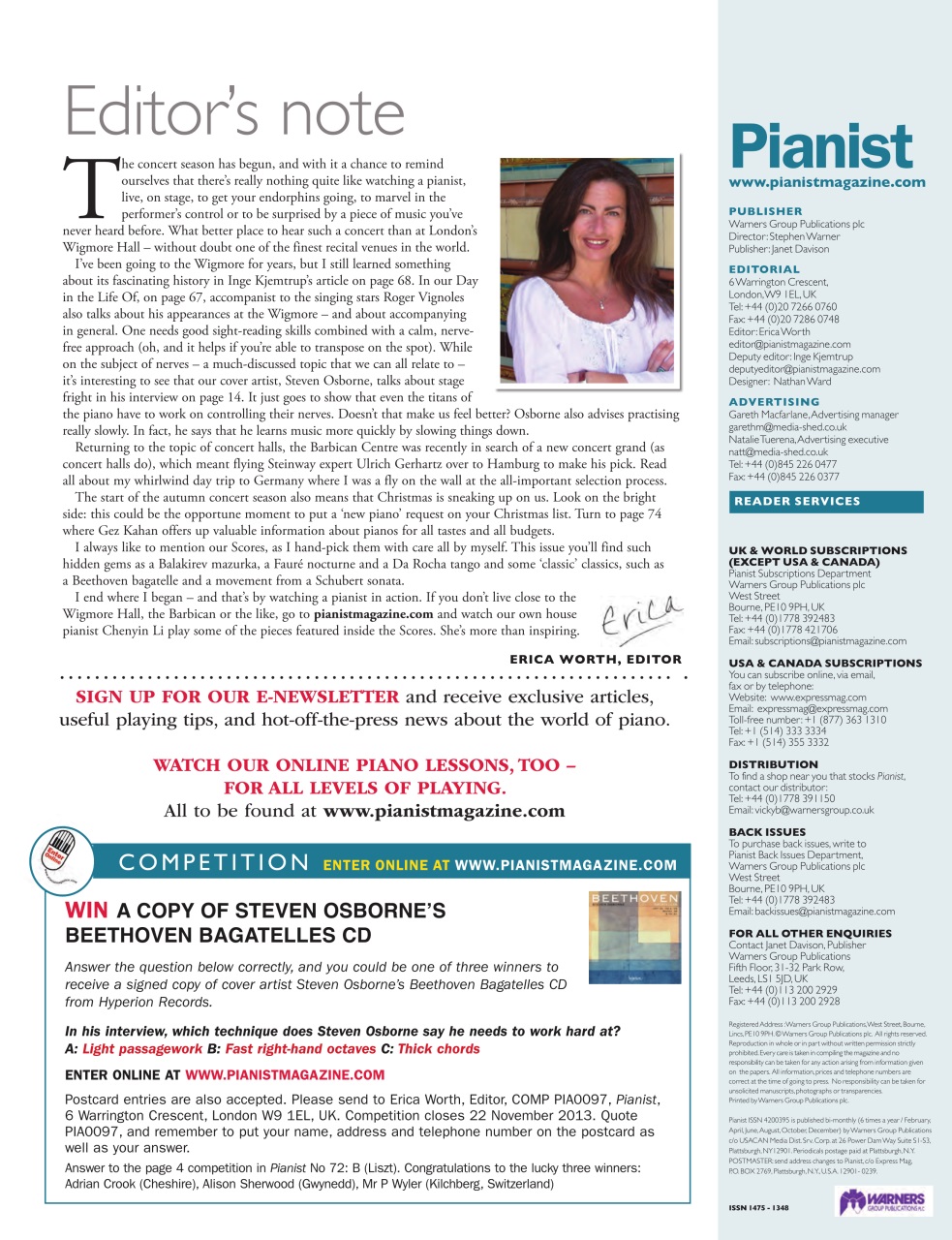 Pianist Preview Pages