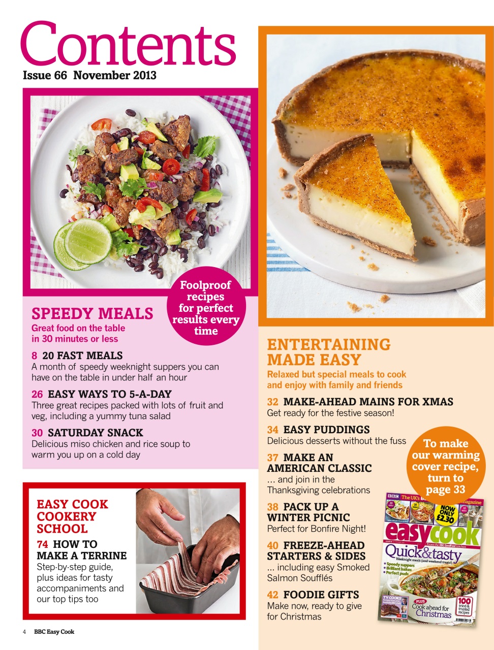 Easy Cook Magazine Preview Pages
