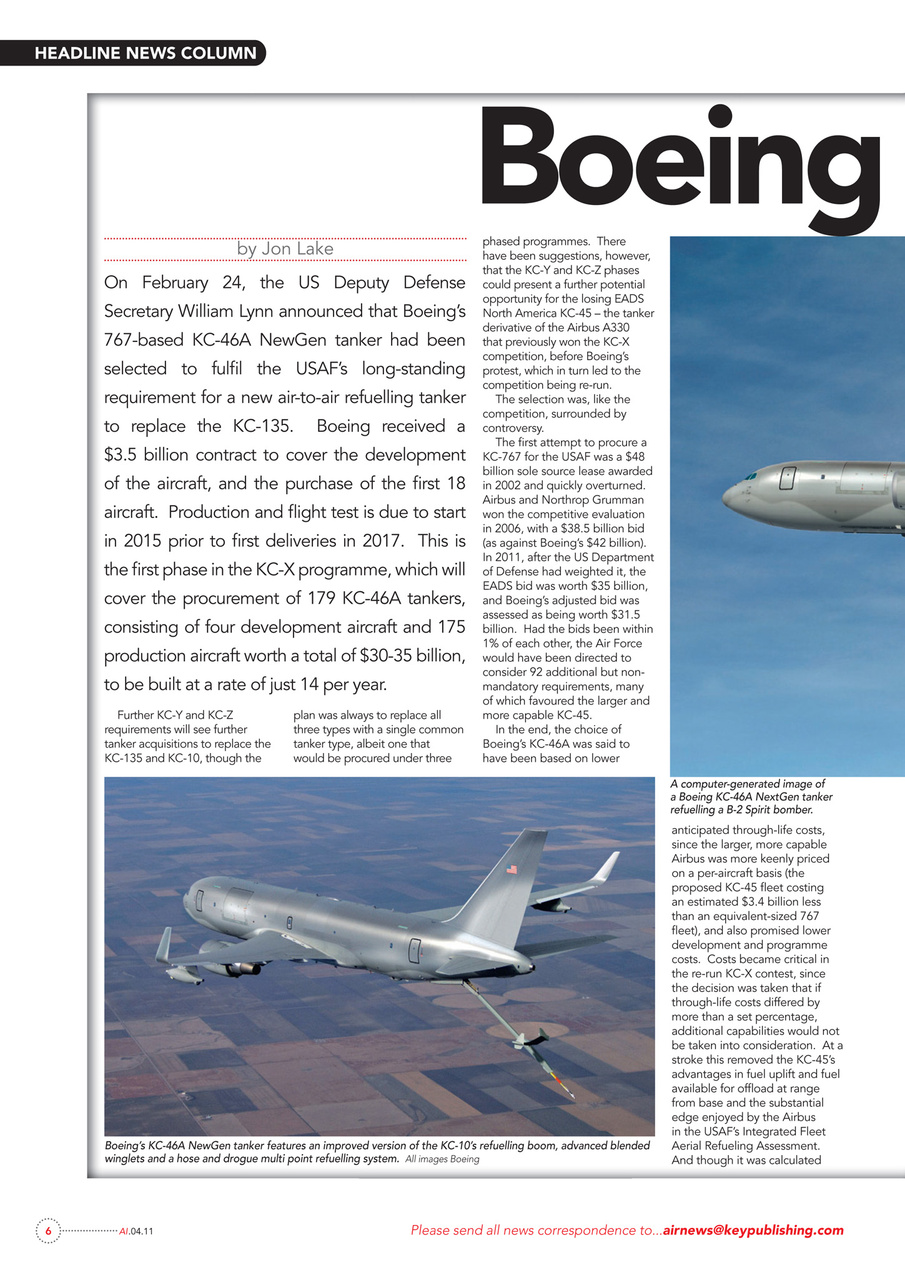 AIR International Preview Pages