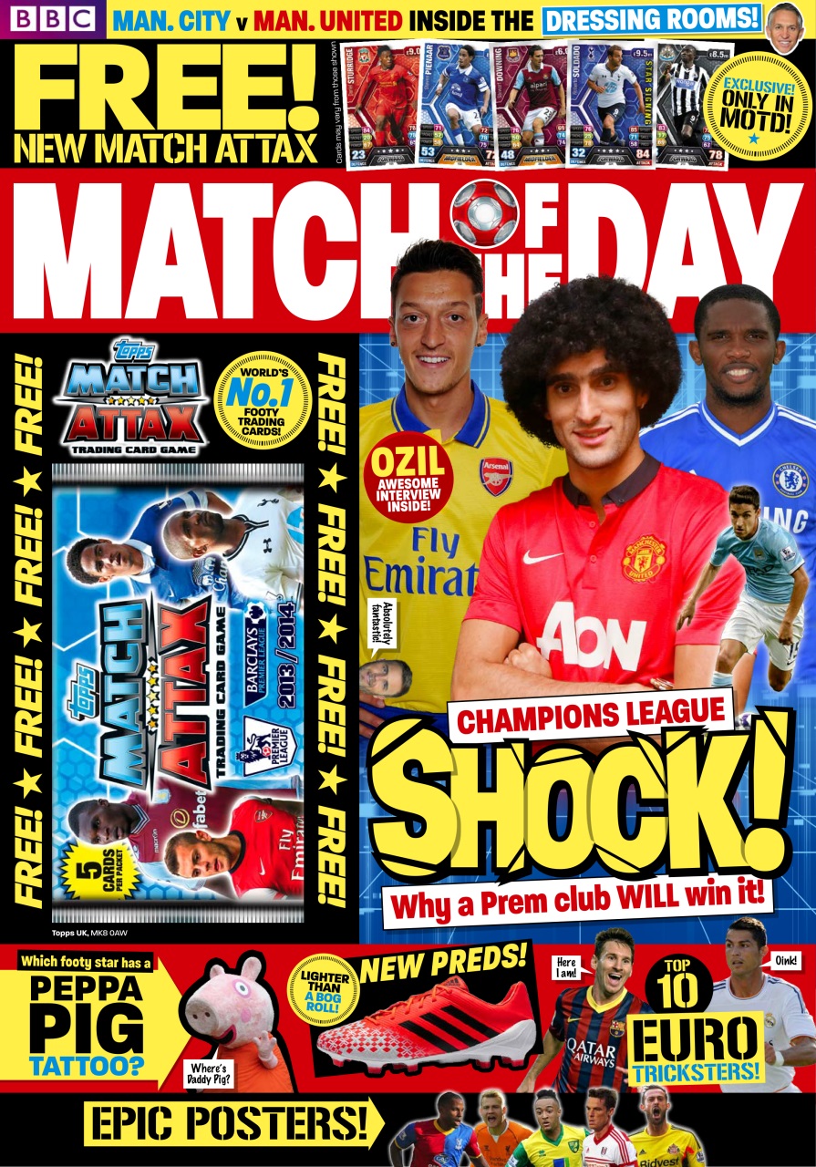 Match of the Day Preview Pages