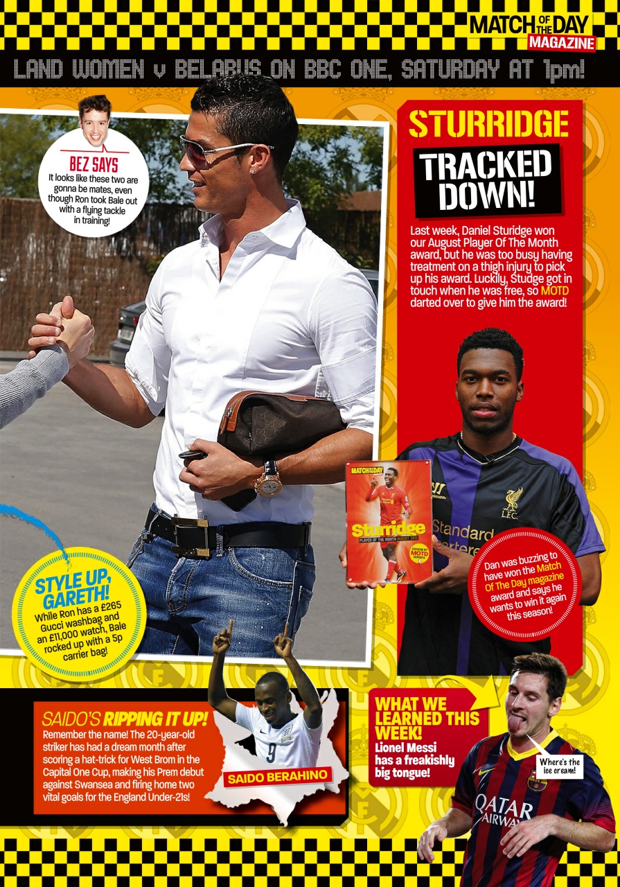 Match of the Day Preview Pages