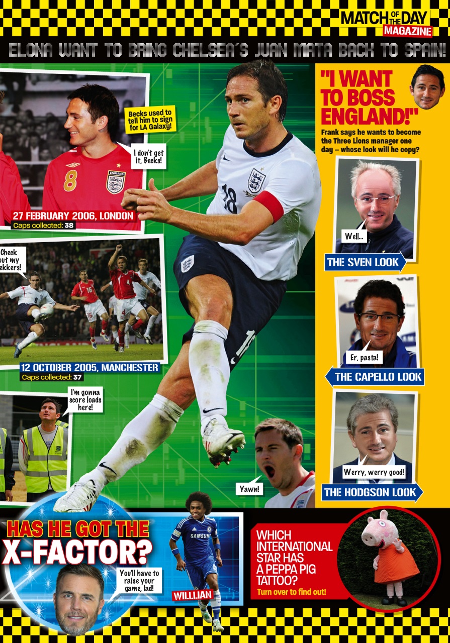 Match of the Day Preview Pages