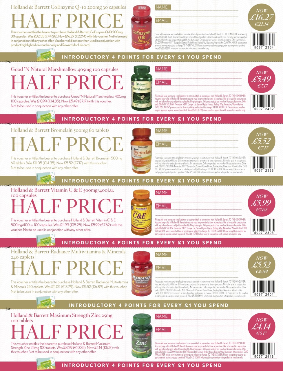 Healthy Magazine Preview Pages