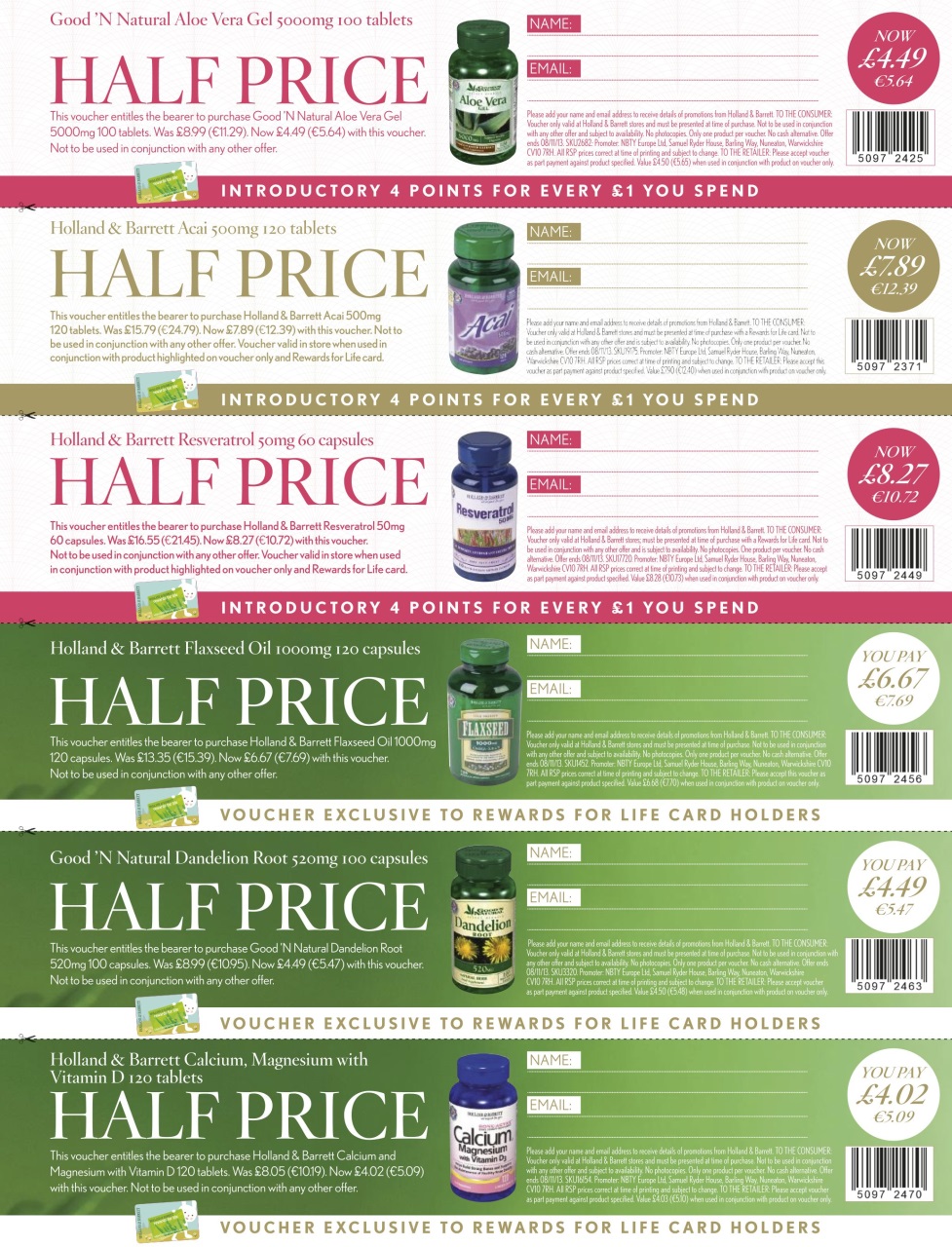 Healthy Magazine Preview Pages