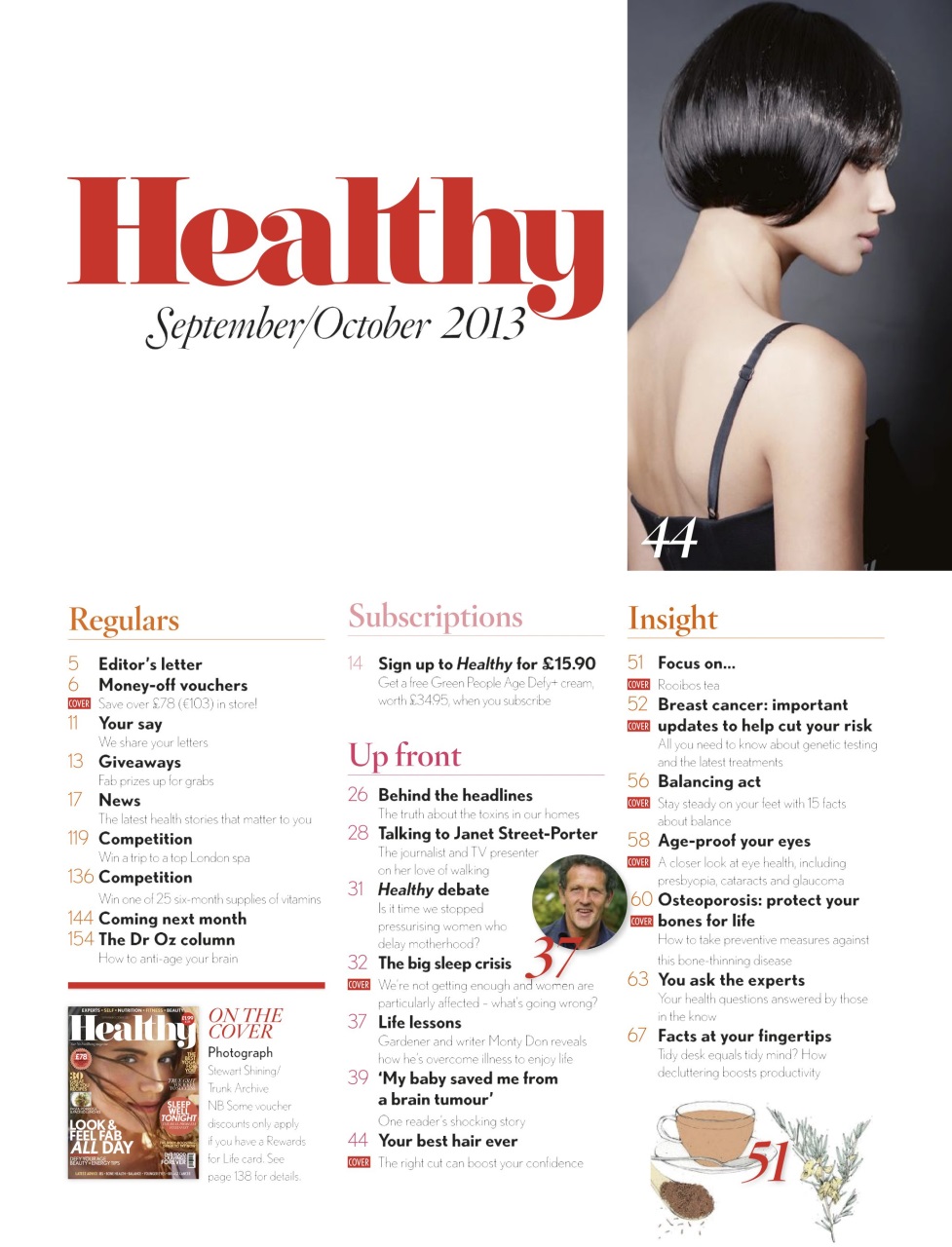 Healthy Magazine Preview Pages