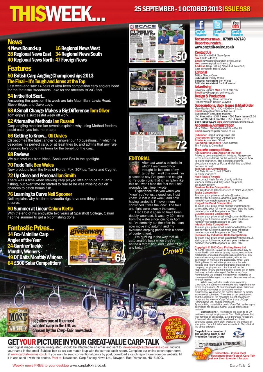 Carp-Talk Preview Pages