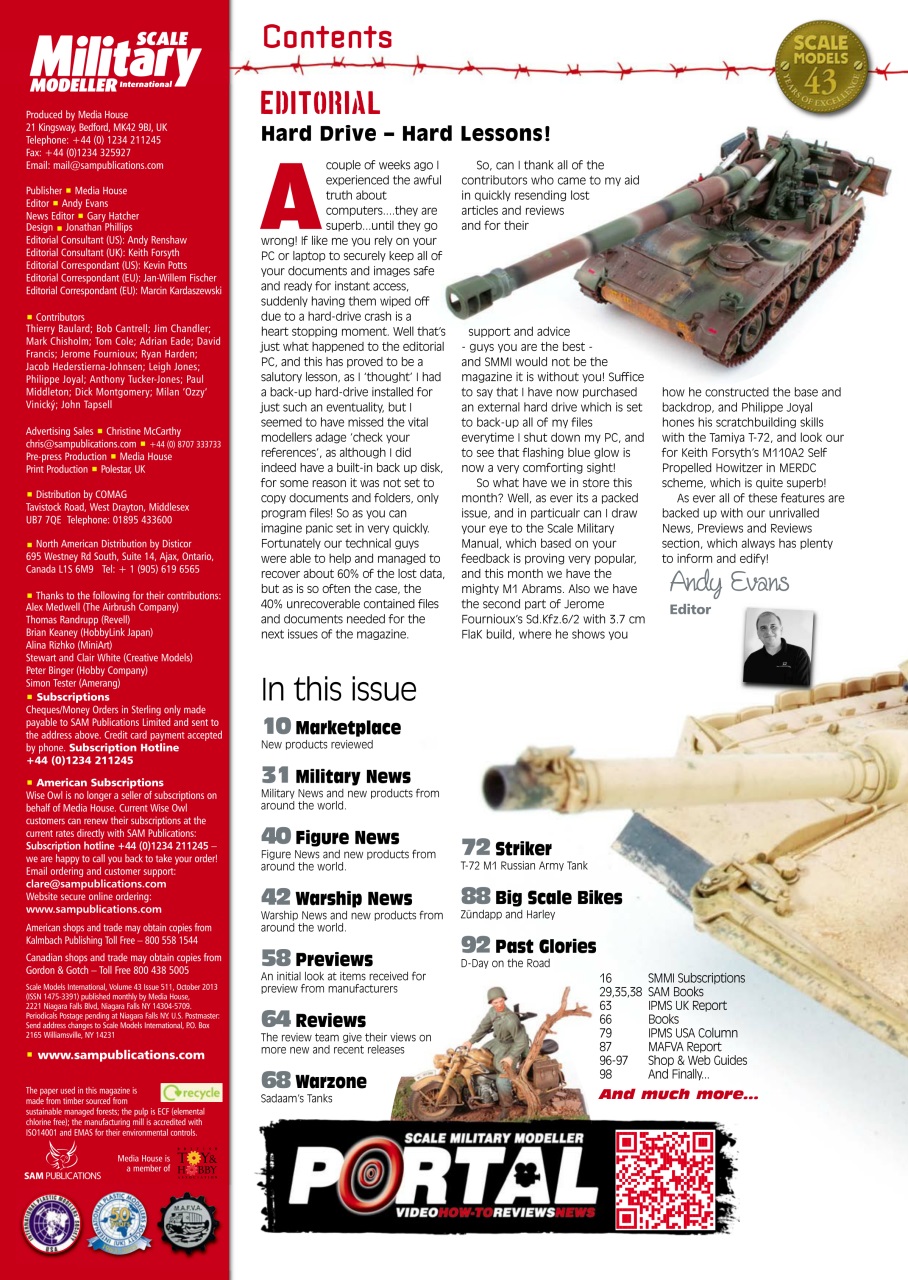 Scale Aviation and Military Modeller International (M) Preview Pages
