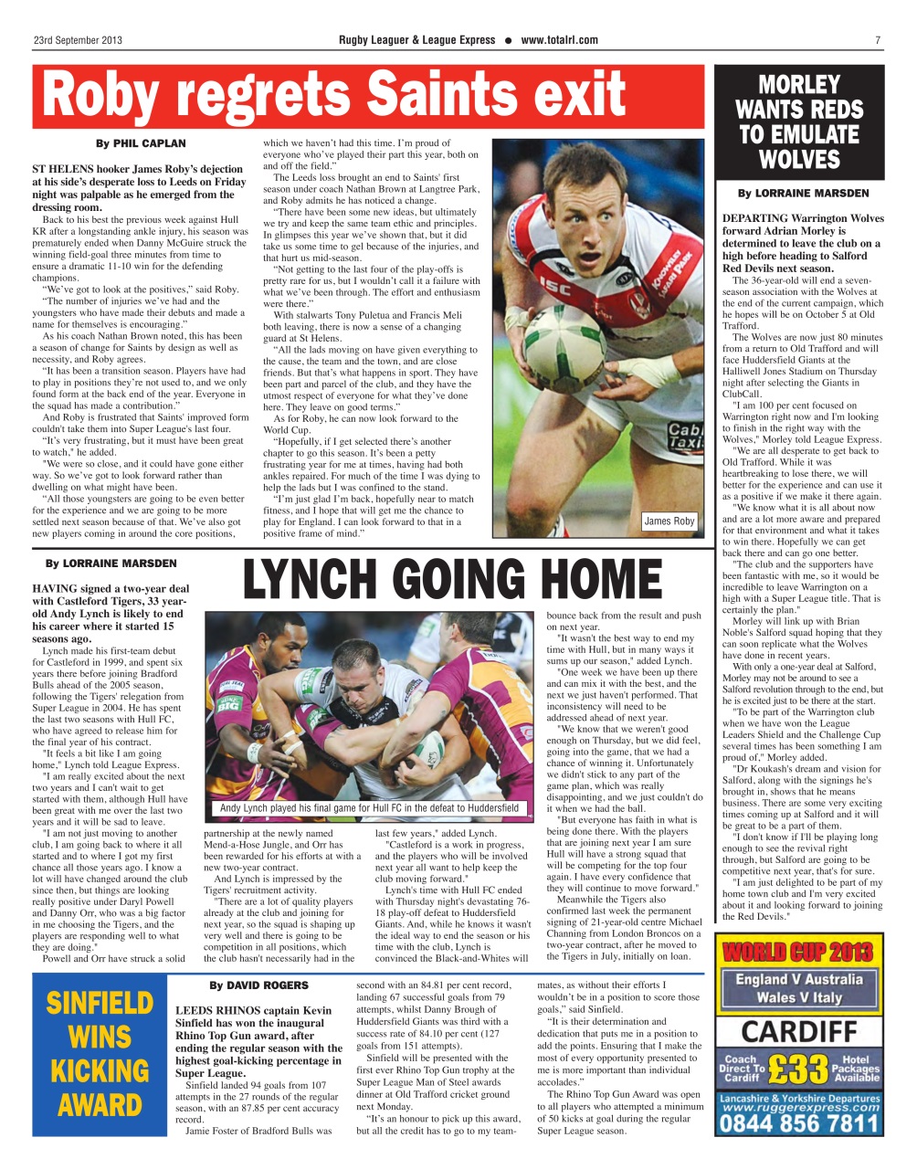 League Express Preview Pages