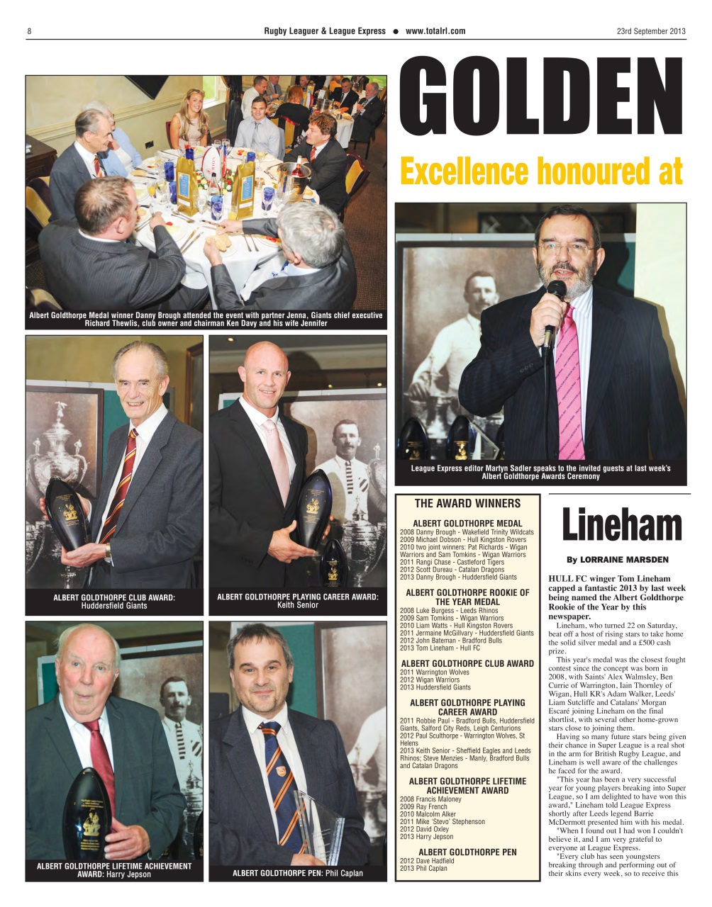 League Express Preview Pages