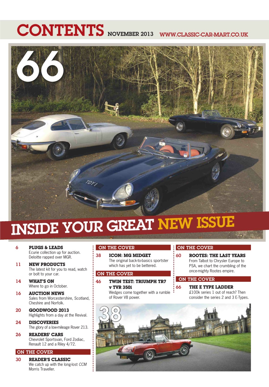 Classic Car Mart Preview Pages