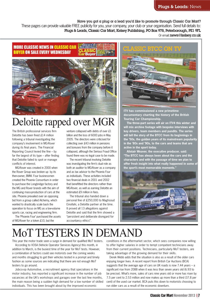 Classic Car Mart Preview Pages