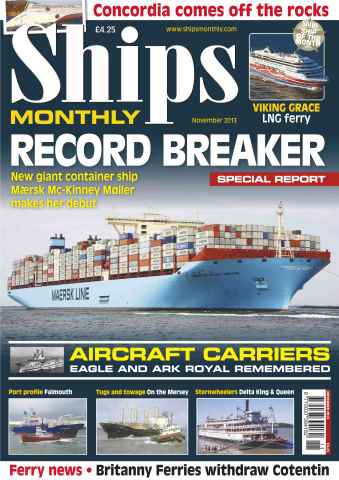 Ships Monthly issue Record Breaker - November 2013
